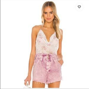 Revolve Majorelle The Quentine Top Lavender Floral